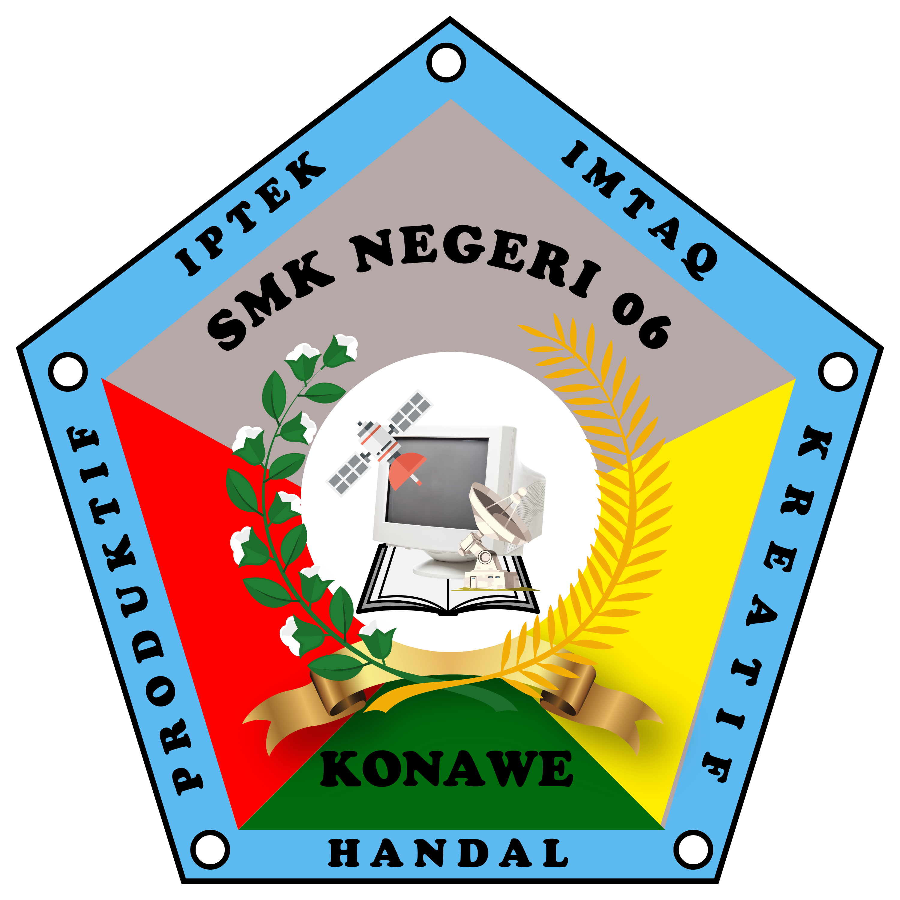smkn 6 konawe Logo